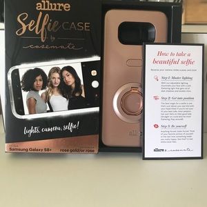 Allure Samsung 8+ selfie case :) brand new